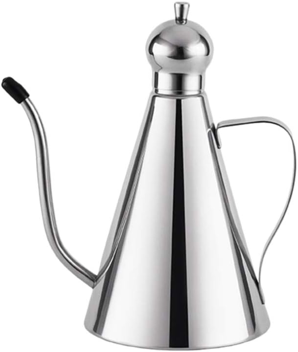 ابريق زيت ستانلس ستيل مخروط الشكل